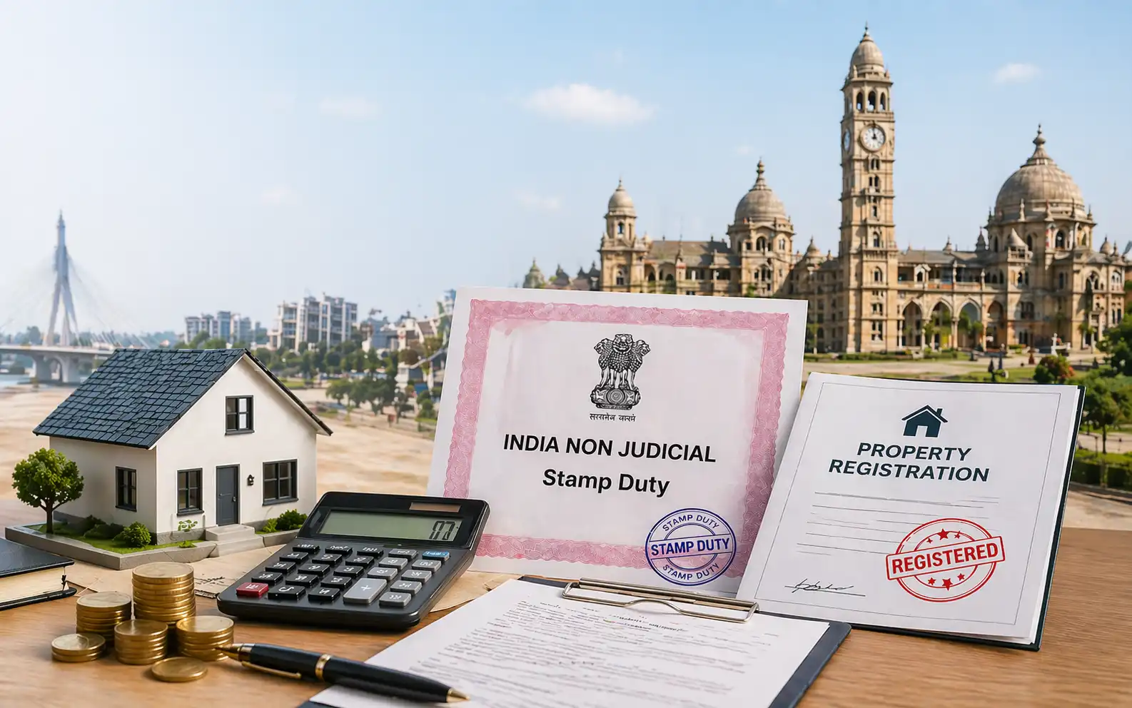 Stamp Duty and Property Registration Charges in Vadodara