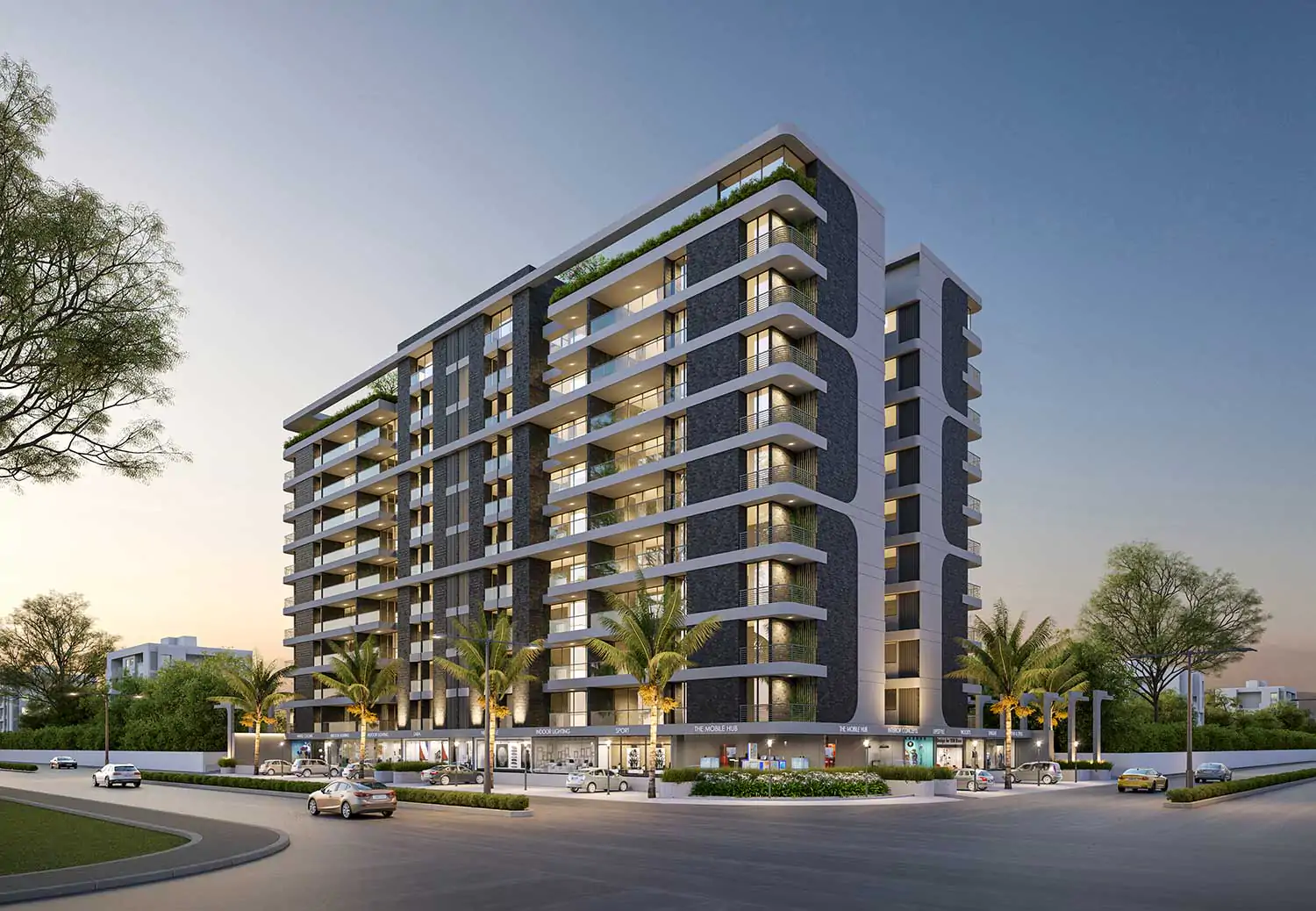 3 BHK Luxurious Flats, Shops & Offices in Harni, Vadodara